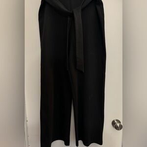 Women’s pull on dress pants with attached belt